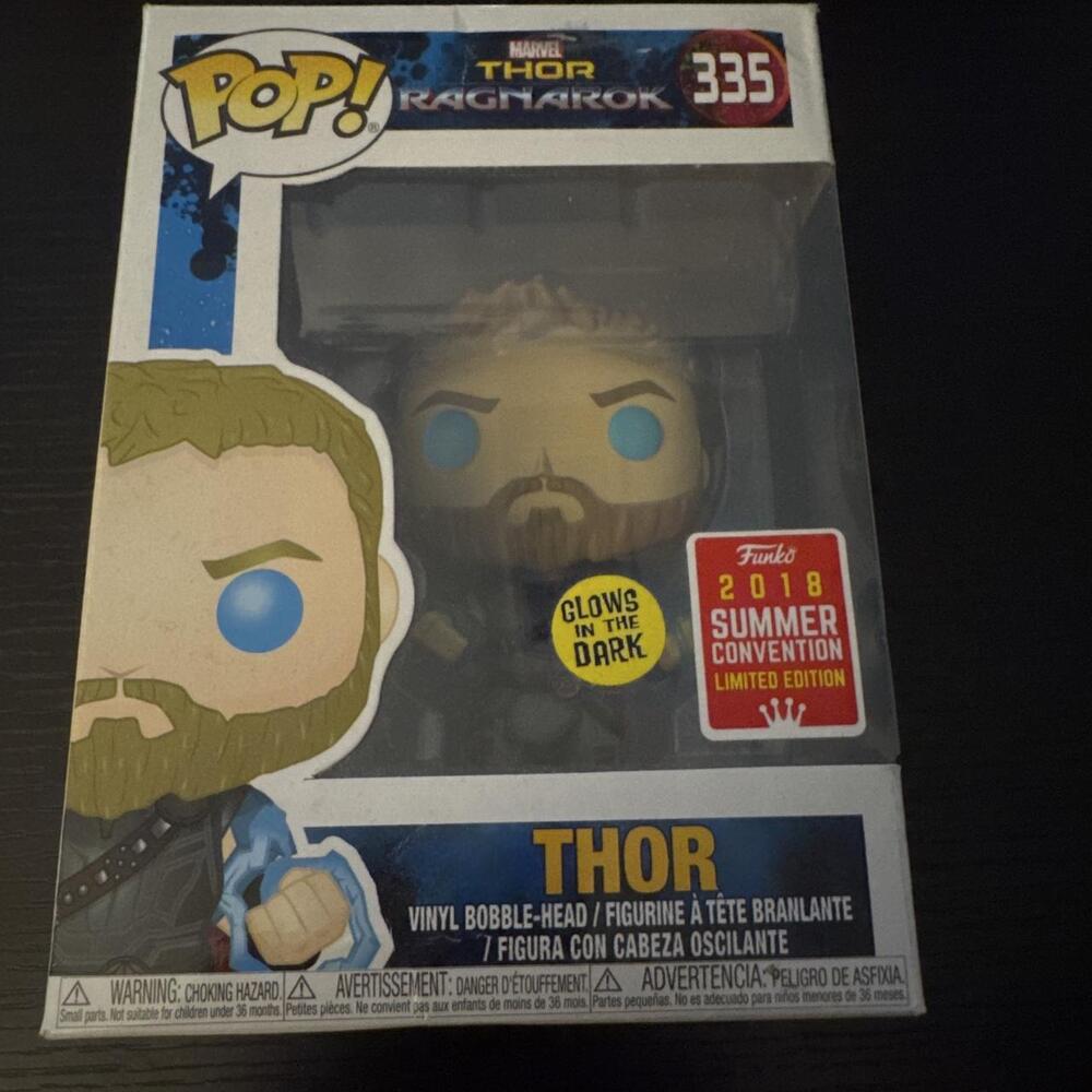 Thor Ragnarok Funko Pop! vinyl bobble-head figure